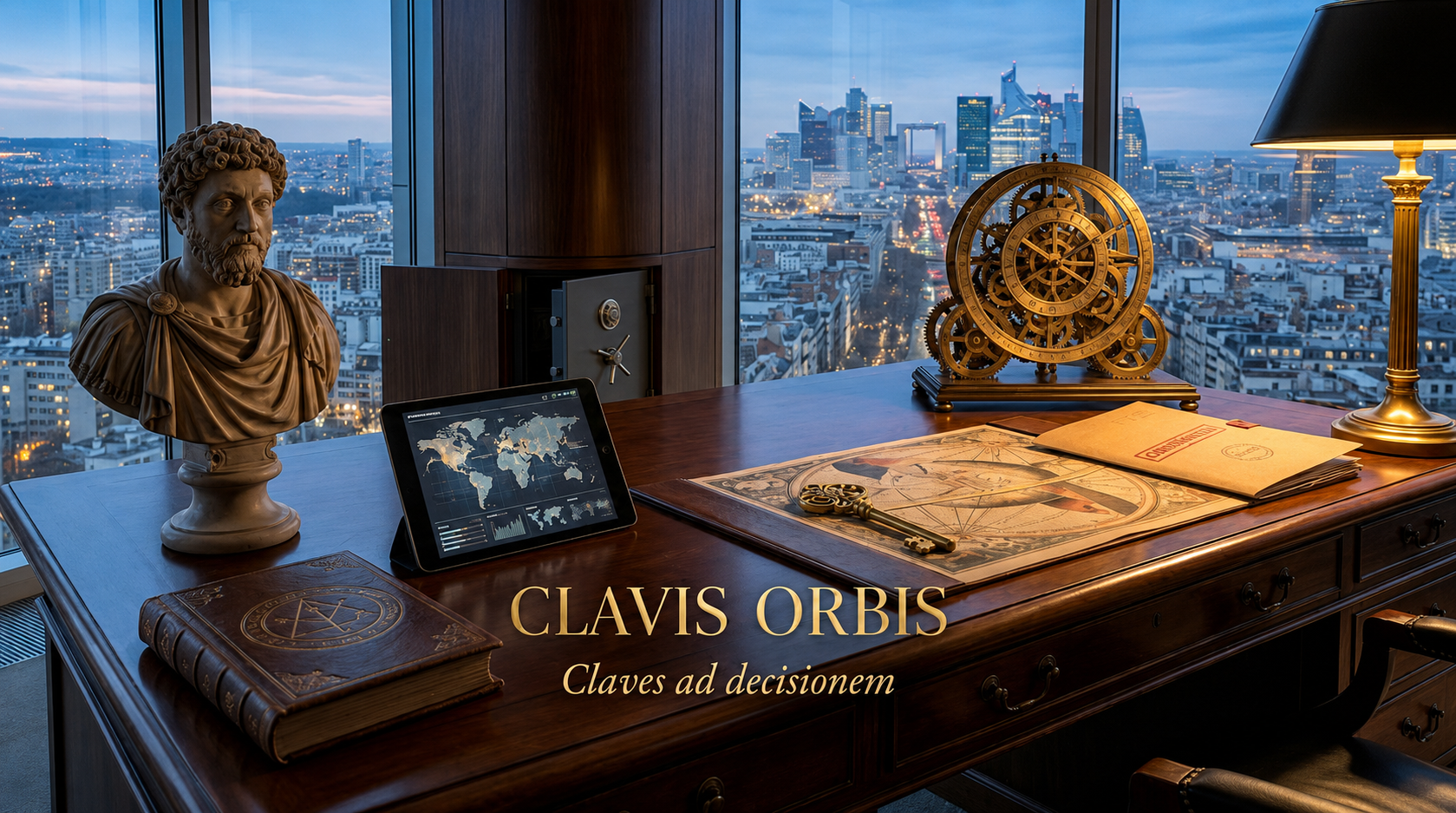 مكتب Clavis Orbis - تحالف المعرفة الميتافيزيقية القديمة والعالم المعاصر